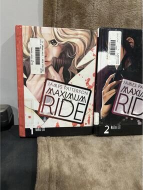 James Patterson Maximum Ride Set of 5 Graphic Novels #1-2-3-4-5 Hardcover
